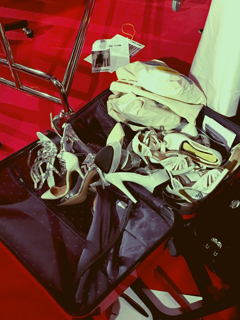 shoes backstage-arab fashion week